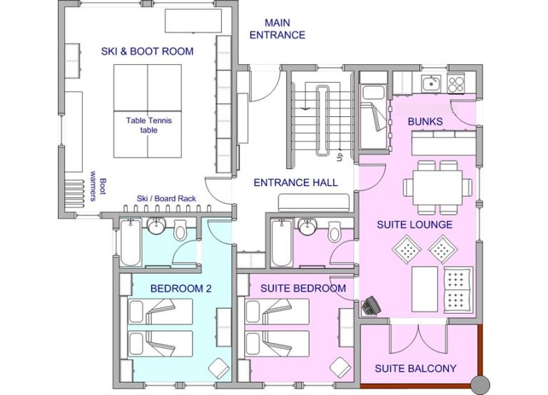 Floor plan - level 2